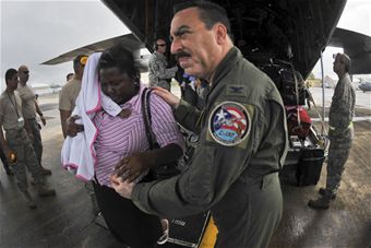 PR Airmen help Haitians